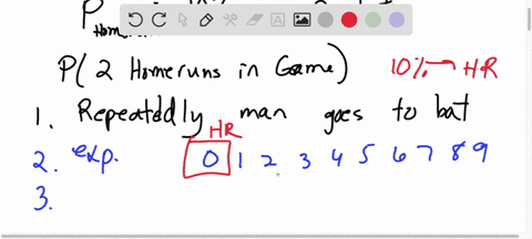 on-average-suppose-baseball-player-hits-home-run-once-in-every-10-times-at-bat-or-10-of-the-time-and-suppose-he-gets-exactly-two-at-bats-in-every-game-using-simulation-estimate-the-likelihoo-88953