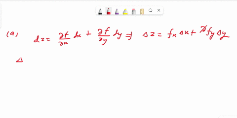 let-z-flxyx-y3-a-use-differentials-to-estimate-4z-for-x-5y-3-ax-003-and-ay-002-b-find-az-by-evaluating-fx-axy-ay-flxy-a-the-estimated-value-is-4z-round-to-four-decimal-places-as-needed-b-the-27744