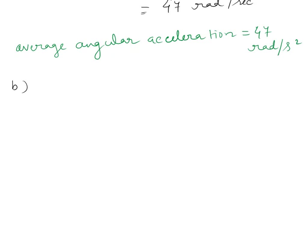 SOLVED A centrifuge rotor is accelerated for 24. s from 9000 rpm to