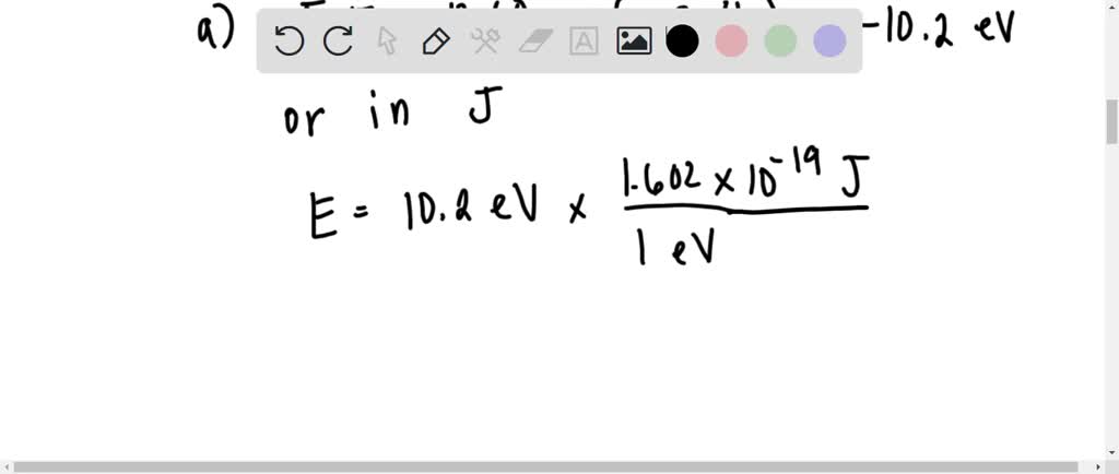 SOLVED: Calculate the energy, wavelength, and frequency of the emitted ...