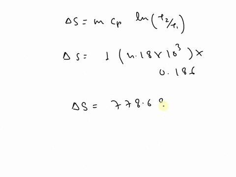 find-the-change-in-entropy-of-the-system-during-the-following-processes-please-answer-all-parts-a-through-c-thank-you-a-1-kg-of-water-is-heated-reversibly-by-an-electric-heating-coil-from-20-83996