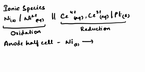 the-notation-for-an-electrochemical-cell-is-written-as-nisnicl2aqceclo44aq-ceclo44aqpts-considering-ionic-species-the-shorthand-notation-can-be-simplified-to-nisni2aqce4aq-ce3aqpts-what-is-t-19385