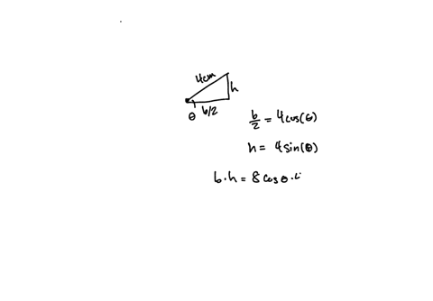rectangle-is-to-be-inscribed-in-semicircle-of-radius-cm-as-shown-in-the-following-figure-cm-a-find-the-function-that-models-the-area-of-the-rectangle_-a0-b-find-the-largest-possible-area-for-87686