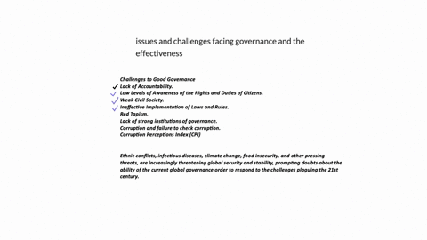 issues-and-challenges-facing-governance-and-the-effectiveness