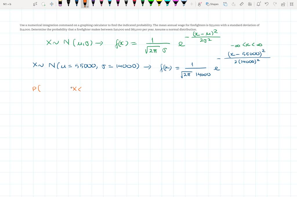 SOLVED: Use a numerical integration command on a graphing calculator to ...