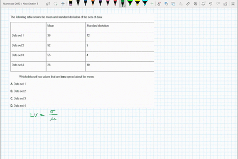 question-12-marks-the-following-table-shows-the-mean-and-standard-deviation-of-the-sets-of-data-mean-standard-deviation-data-set-36-12-data-set-2-92-data-set-3-55-data-set-4-26-10-which-data-61825