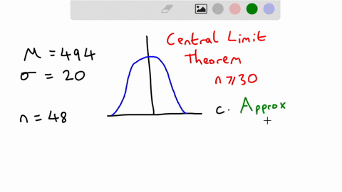 a-certain-population-has-a-mean-of-494-and-a-standard-deviation-of-20-many-samples-of-size-48-are-randomly-selected-and-the-means-calculated-a-what-value-would-you-expect-to-find-for-the-mea-58306