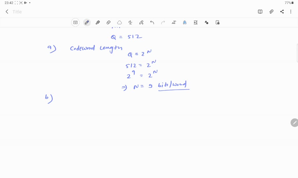 SOLVED 'A video signal with a bandwidth of 4.2 MHz is transmitted