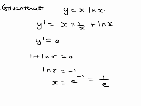 problem-2-5-points-given-the-function-below-please-find-the-maxima-minima-and-the-intervals-where-the-function-is-increasing-or-decreasing-then-sketch-the-graph-yx-1n-x-13566