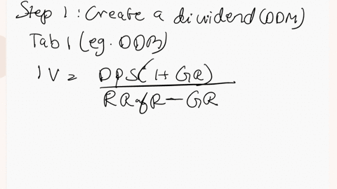 the-submission-must-be-an-excel-spreadsheet-each-step-should-be-on-a-separate-tab-within-the-spreadsheet-1-create-a-dividend-discount-model-to-value-each-stock-2-calculate-the-pe-ratio-and-t-83852