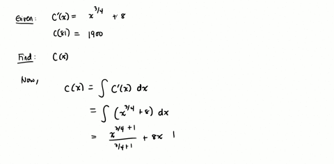 find-the-cost-function-if-the-marginal-cost-function-is-given-cy-cxx34-8-and-81-units-cost-1900-cx-99504