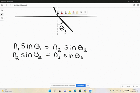 refraction-is-the-change-in-direction-of-wave-passing-from-one-medium-t0-another-or-from-gradual-change-in-the-medium-from-the-figure-2a-ray-of-light-passes-from-one-medium-into-second-mediu-72813
