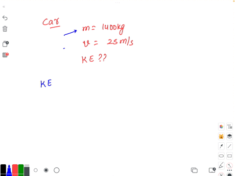 a-1400-kg-car-is-moving-at-a-speed-of-25-ms-how-much-kinetic-energy-does-the-car-have-86004