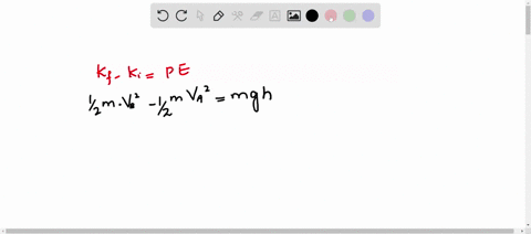 in-fig-8-51-a-block-is-sent-sliding-down-a-frictionless-ramp-its-speeds-at-points-a-and-b-are-200-2-83328