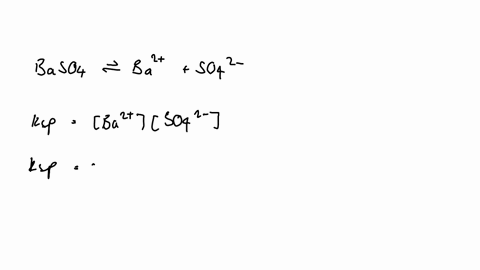 considering the kps value of baco3 calculate the molar solubility and ...