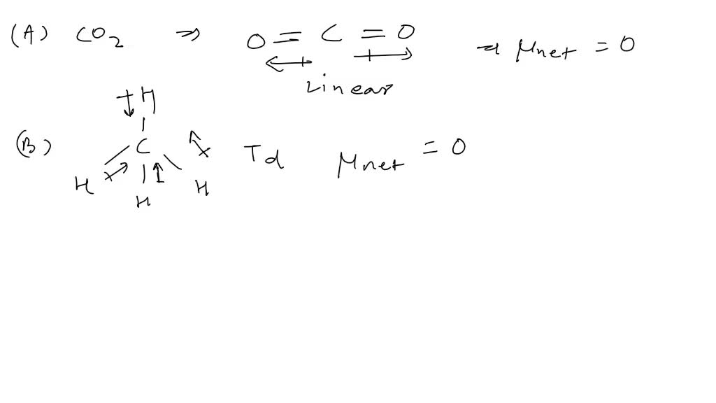 Which Of The Following Types Of Molecules Always Has A Dipole Moment