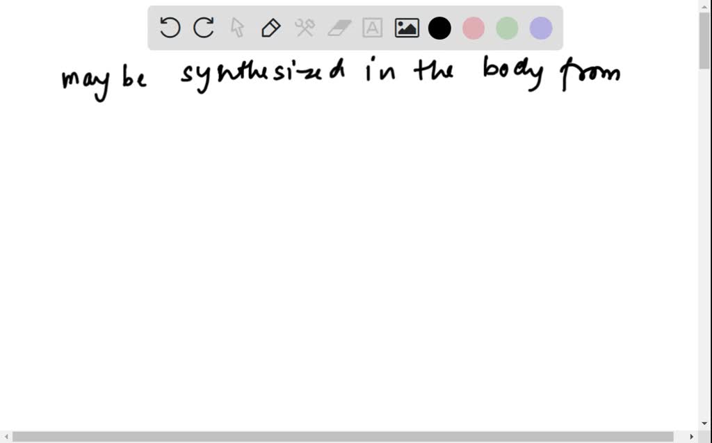 SOLVED The Non essential amino acids is Have no role in the metabolism