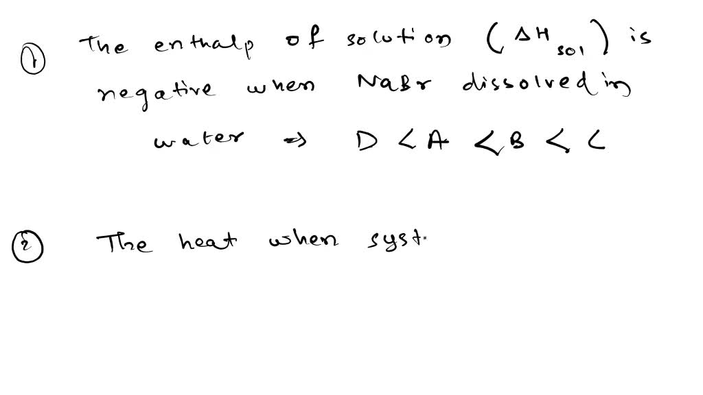 SOLVED A small amount of sodium chloride (NaCl) is dissolved in large amount of water Imagine