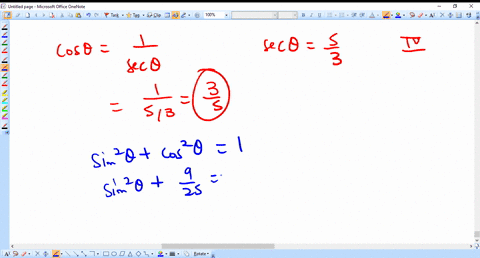 if-sectheta-53-and-the-terminal-point-determined-by-theta-is-in-quadrant-4-then-a-costheta35-b-csctheta-54-c-sintheta-25-d-tantheta-43-86917
