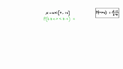 let-x-have-a-uniform-distribution-on-the-interval-0-to-10-find-the-probability-p38-x-84-55102