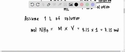 an-aqueous-solution-of-ammonia-nh3-has-a-concentration-of-315-moll-and-has-a-density-of-0975-gml-what-are-the-mass-percent-and-molality-of-nh3-in-this-solution-mass-percent-nh3-_____________-38984