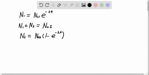 a-radioactive-nucleus-with-decay-constant-lambda-decays-to-a-stable-daughter-nucleus-a-show-that-the-38452