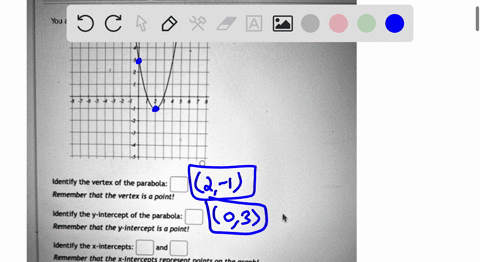 you-are-working-with-quadratic-equation-and-construct-the-following-graph-identify-the-vertex-of-the-parabola-remember-that-the-vertex-is-point-identify-the-y-intercept-of-the-parabola-remem-75989