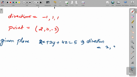 find-equations-of-the-planes-satisfying-the-given-conditions-passing-through-the-line-xy2-y-z3-and-2-74934