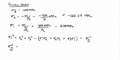 a-material-was-tested-under-the-proportionally-increasing-state-of-stress-20-30-03-yielding-was-observed-at-o-400-mpa-a-what-would-be-the-yield-stress-of-this-material-under-simple-tensile-l-17407