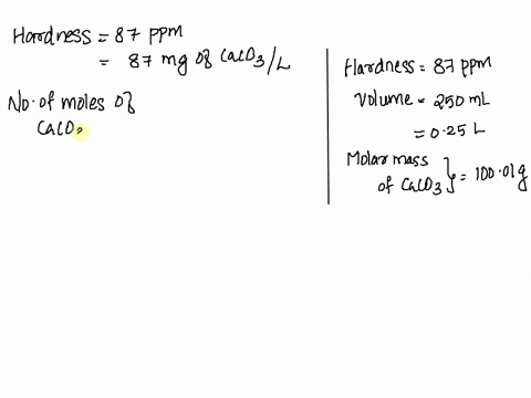 although-hardness-can-be-caused-by-both-calcium-and-magnesium-ions-it-is-often-expressed-in-terms-of-ppm-cacoz-mg-cacozl-water-according-to-this-scale-a-hardness-of-150-ppm-indicates-that-15-43732