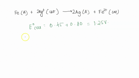 in-a-galvanic-cell-a-spontaneous-redox-reaction-occurs-however-the-reactants-are-separated-such-that-the-transfer-of-electrons-is-forced-to-occur-across-a-wire-the-resulting-cell-potential-i-89268