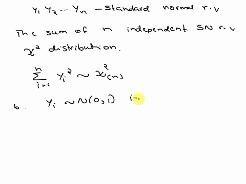 let-y_1-y_2-y_3-ldots-y_n-be-independent-standard-normal-random-variables-a-what-is-the-distribution-99983
