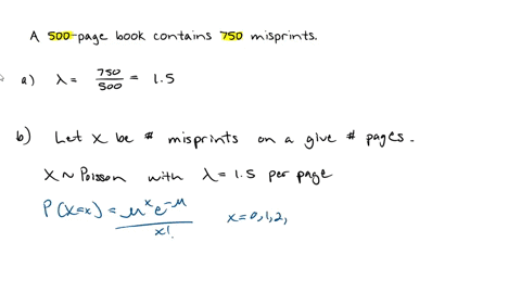 example-9-a-book-containing-500-pages-has-750-misprints-awhat-is-the-average-number-of-misprints-per-page-so-the-average-number-of-misprints-per-page-is-15-bfind-the-probability-that-on-page-40458