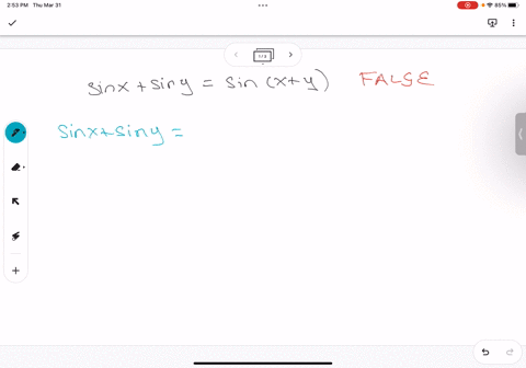 identify-whether-the-following-equation-is-true-or-false-sin-x-siny-sin-xy-choose-the-correct-answer-below-0a-false-because-sin-x-siny-sin-x-y-cos-x-y-and-sin-x-y-sinx-cos-y-cosx-siny-0-b-tr-79928