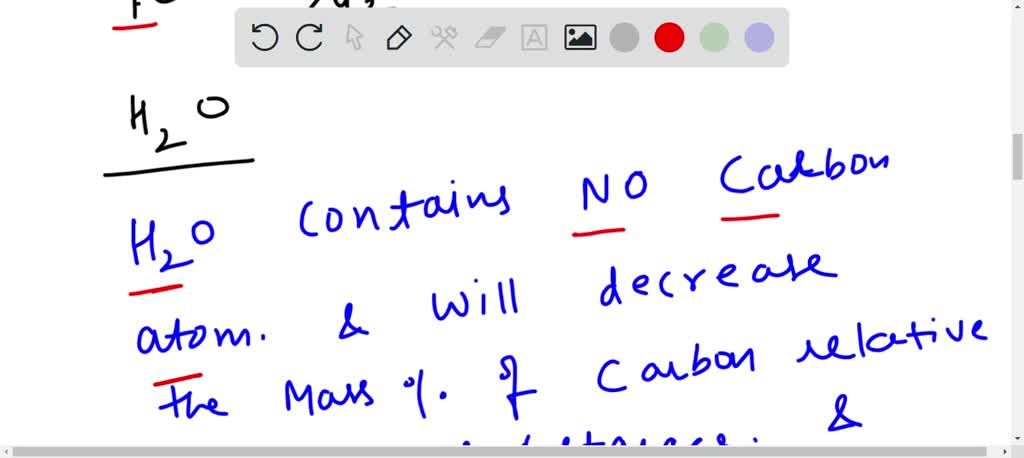 SOLVED: The mass percent of carbon in pure glucose, C6H12O6, is 40.0