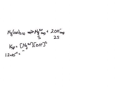calculate-the-molar-solubility-of-magnesium-hydroxide-mgoh2-in-water-ksp-12-x-10-11-08818