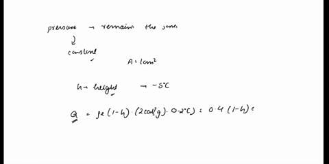 93-2-a-long-vertical-column-is-closed-at-the-bottom-and-open-at-the-top-it-is-partially-filled-with-a-particular-liquid-and-cooled-to-5c-at-this-temperature-the-fluid-solidifies-below-a-part-04446