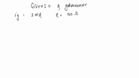 a-galvanometer-of-100-resistance-gives-full-scale-deflection-when-10-ma-of-current-is-passed-to-convert-it-into-10-a-range-ammeter-the-resistance-of-the-shunt-required-will-be-a-10-b-1-c-01-d-001