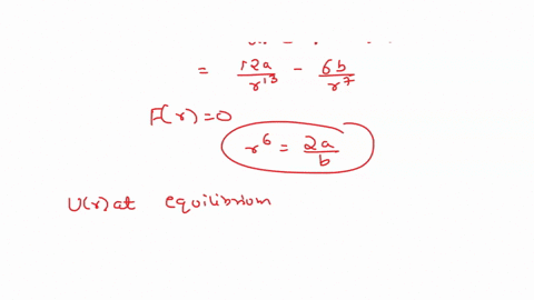 the-potential-energy-of-two-atoms-in-a-diatomic-molecule-is-approximated-by-urar12br6-where-r-is-the-spacing-between-atoms-and-a-and-b-are-positive-constants-part-a-find-the-force-fron-one-a-37254
