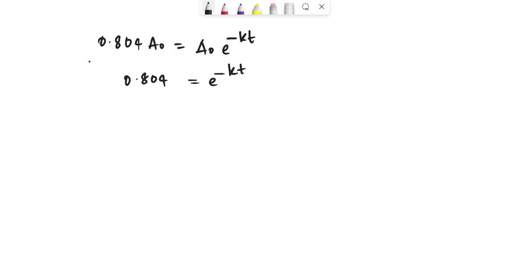 Solved Common Example Of Exponential Decay Is Radioactive Decay Radioactive Materials And Solved Common Example Of Exponential Decay Is Radioactive Decay Radioactive Materials And
