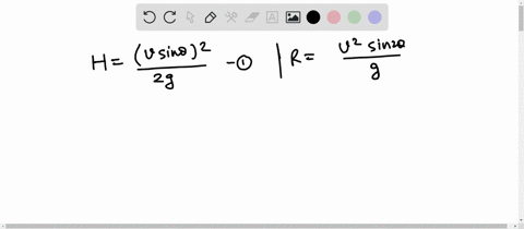 in-this-projectile-motion-problem-the-projectile-lands-at-the-same-level-it-was-launched-from-and-you-can-neglect-air-resistance-you-launch-a-projectile-and-you-observe-that-the-maximum-heig-31084
