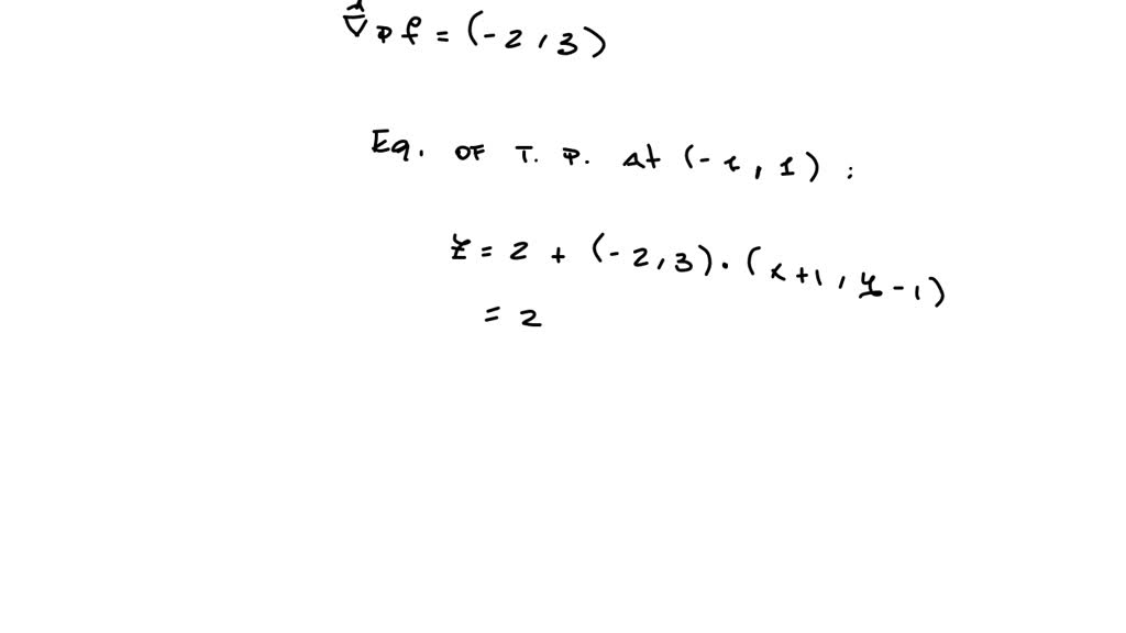 Solved Let F X Y X2 Y Find The Slope Of The Line Tangent To This