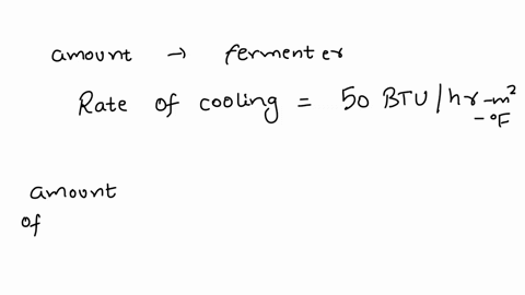 calculate-the-amount-of-heat-removed-from-a-fermenter-within-24-hours-assuming-rate-of-cooling-is-50-btuhrm2f-the-size-of-heat-exchange-surface-is-10-m-by-8-m-the-temperature-difference-is-2-06748