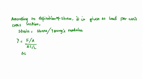 a-solid-cylindrical-steel-column-is-40cm-long-and-90cm-in-diameter-what-will-be-its-decrease-in-length-when-carrying-a-load-of-80000kg-young-modulus-191011pa-55357