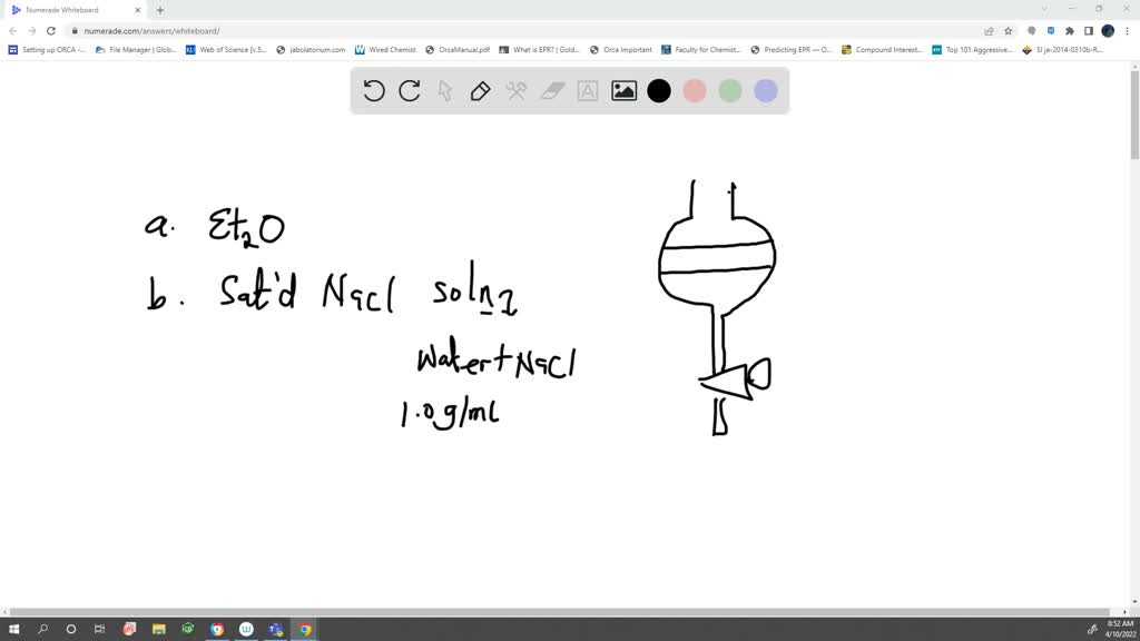 SOLVED Which layer will be the ether layer in a separatory funnel