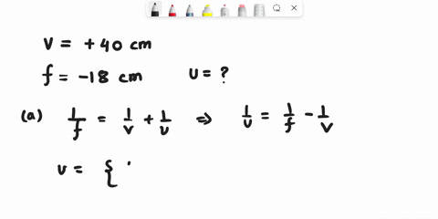 a-virtual-image-is-located-40-mathrmcm-behind-a-concave-mirror-with-focal-length-18-mathrmcm-a-where-34902