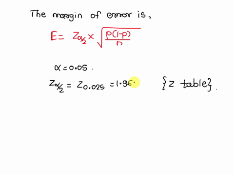 calculate-the-margin-of-error-in-estimating-a-binomial-proportion-p-using-samples-of-size-n100-and-t-01098