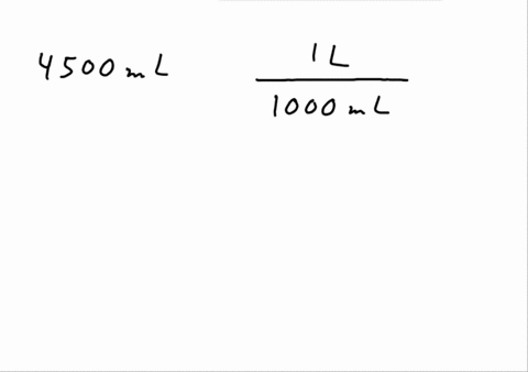 how-many-l-are-in-4500-ml