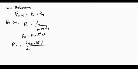 question-3figure-shows-a-ferromagnetic-core-whose-mean-path-length-is-50-cmthere-is-a-small-gap-of-006-cm-in-the-structure-of-the-otherwise-whole-core-the-cross-sectional-area-of-the-core-is-06373