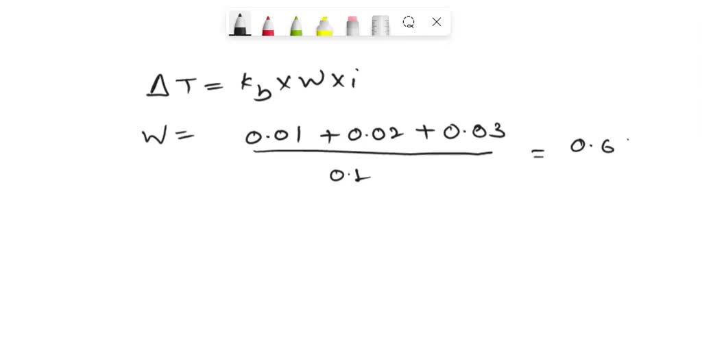 solved-calculate-the-boiling-point-elevation-of-0-100-kg-of-water